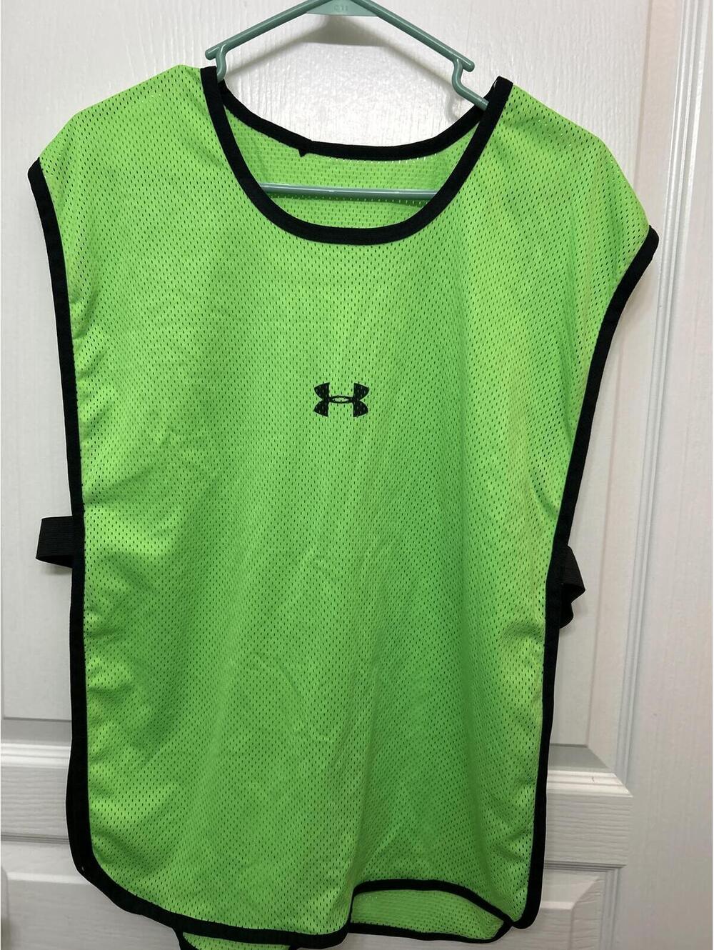 Under Armour Neon Green Mesh Athletic Training Vest